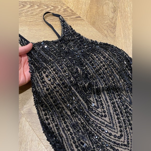 Stunning Prevue Backless Evening Gown - Picture 5 of 16